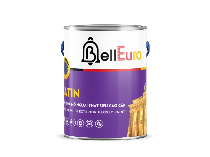 BELL EURO - SATIN 5 Lít SƠN BÓNG MỜ NGOẠI THẤT SIÊU CAO CẤP