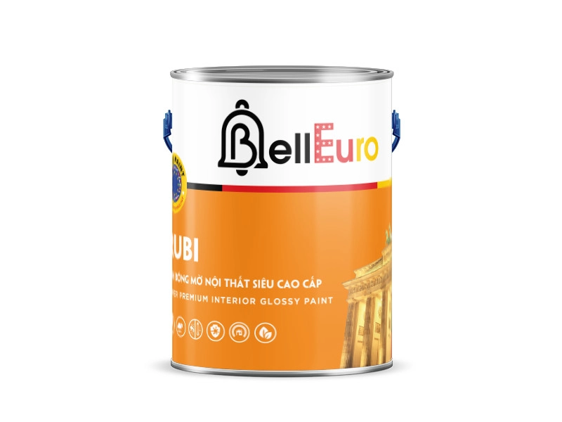 BELL EURO - RUBI - 5 Lít SƠN BÓNG MỜ NỘI THẤT SIÊU CAO CẤP