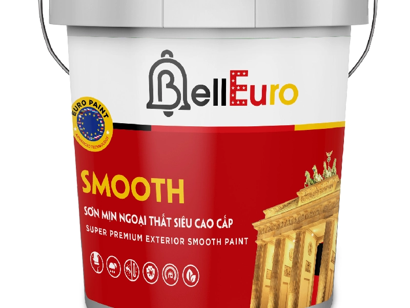 BELL EURO - SMOOTH - 17 Lít SƠN MỊN NGOẠI THẤT SIÊU CAO CẤP